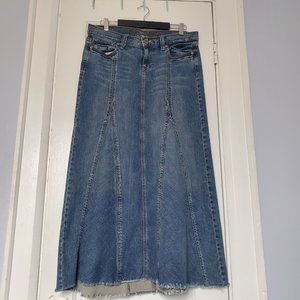 Old Navy | Ultra Low Waist Jean Skirt